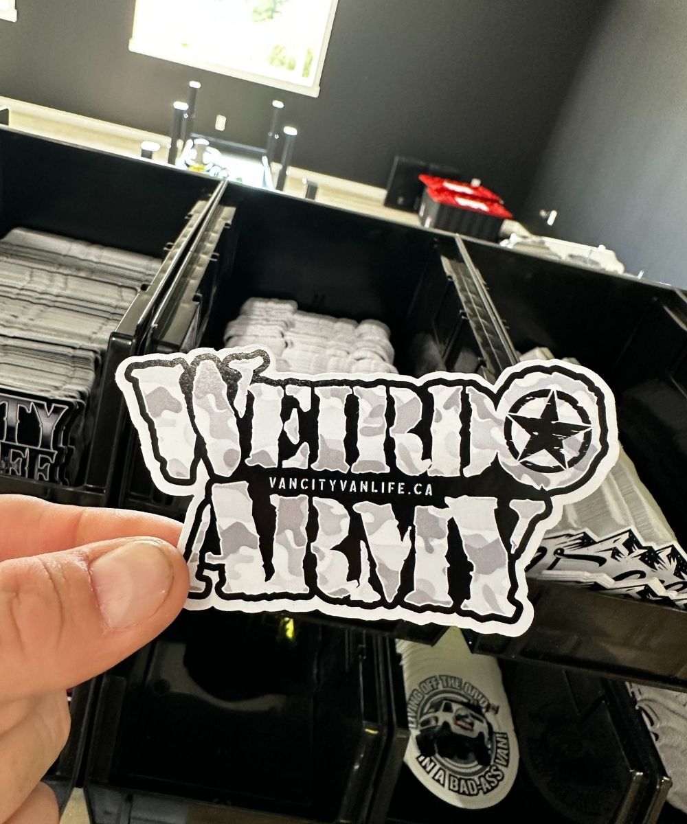 Weirdo Army Sticker