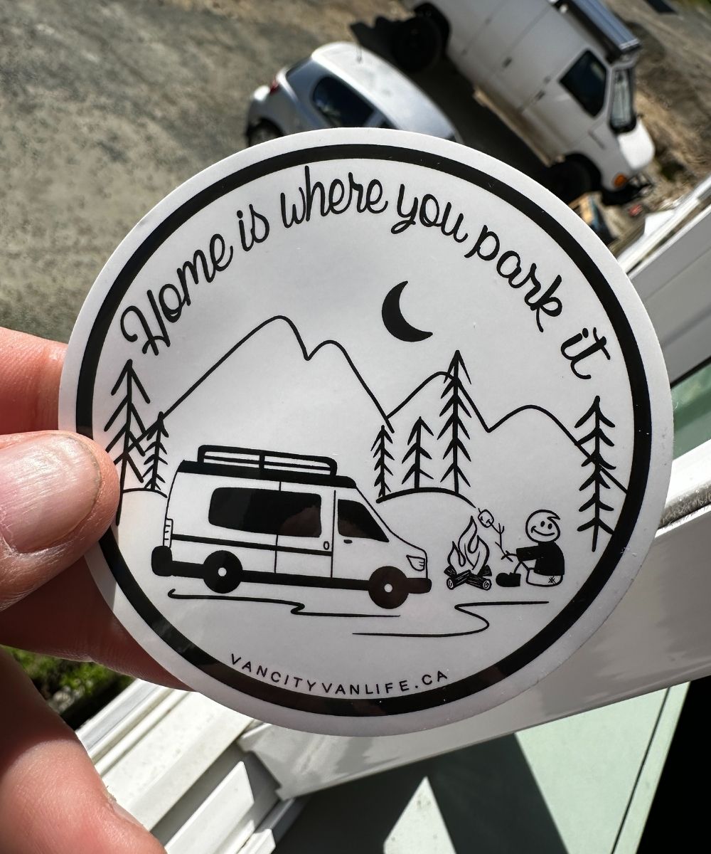 Home In Where You Park It Sticker