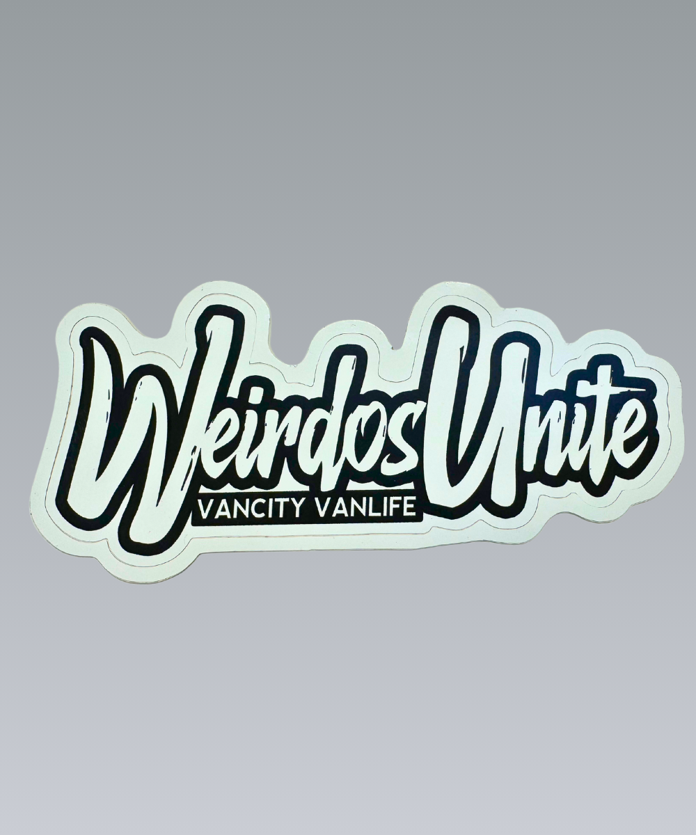 Weirdos Unite Sticker