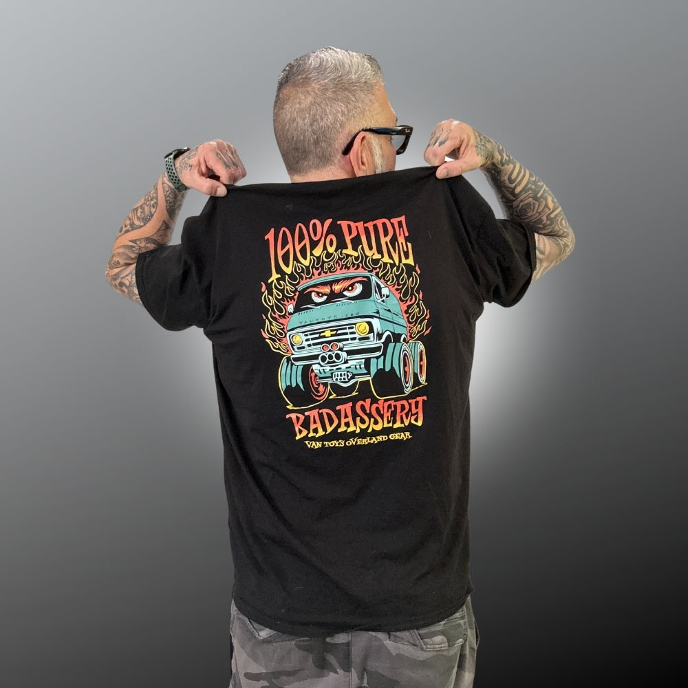 100% Pure Badassery Tee Shirt