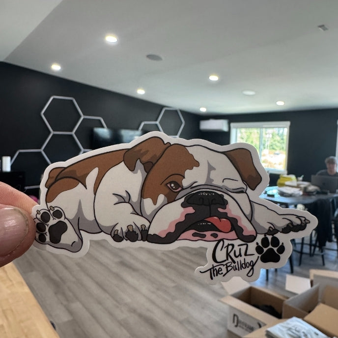 Lazy Cruz Sticker
