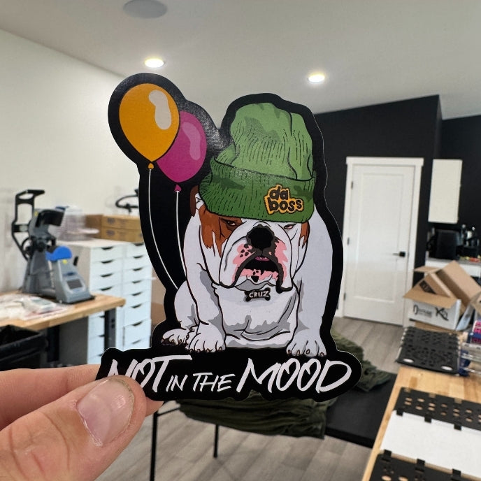 Grumpy Cruz Sticker