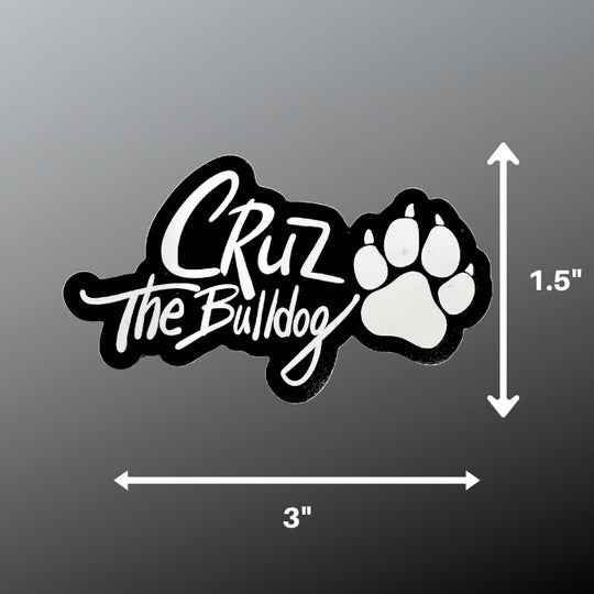 Cruz Signature Sticker