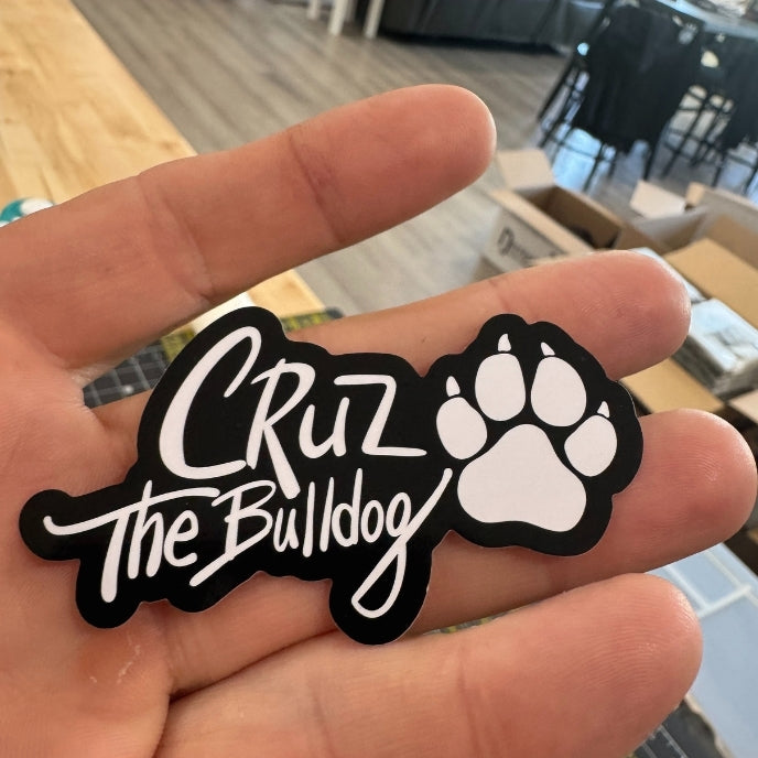 Cruz Signature Sticker