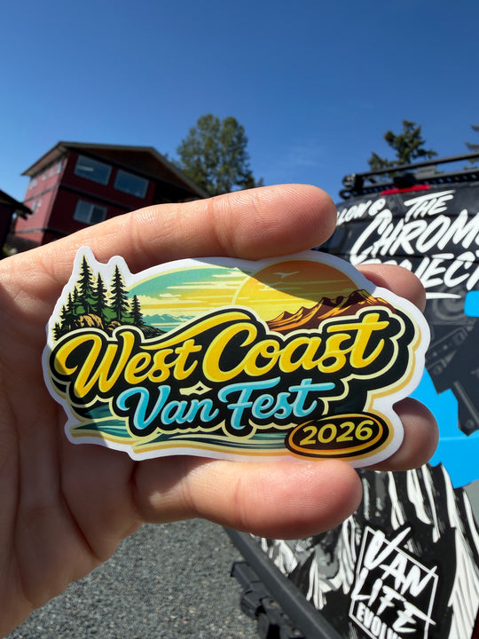 West Coast Van Fest Sticker