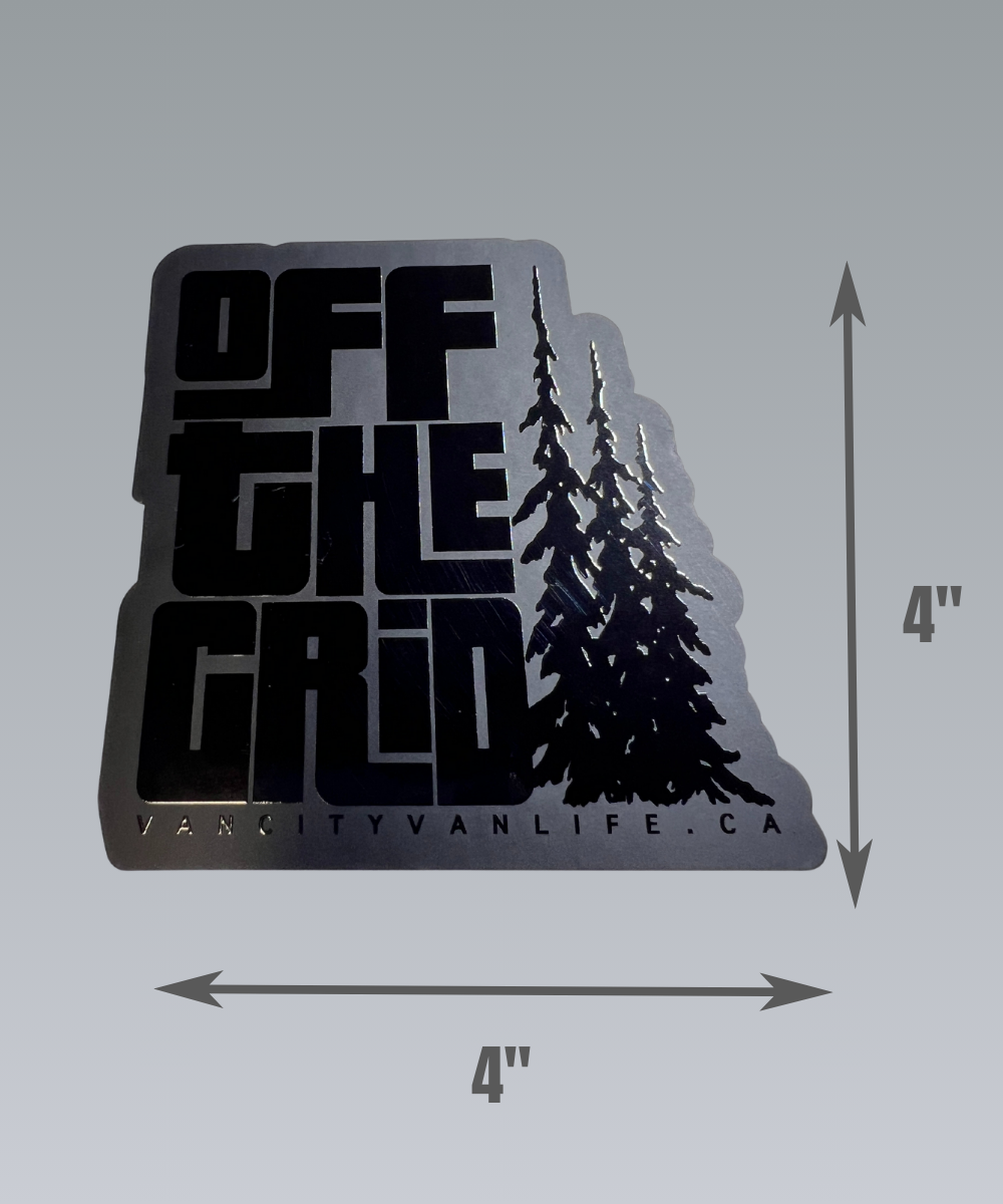 Off The Grid Sticker