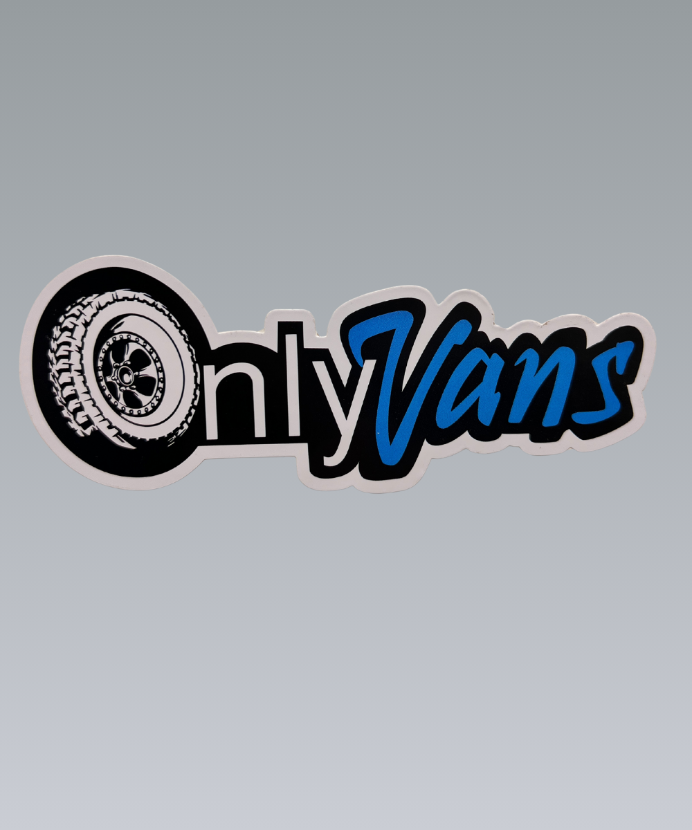 Only Vans Sticker