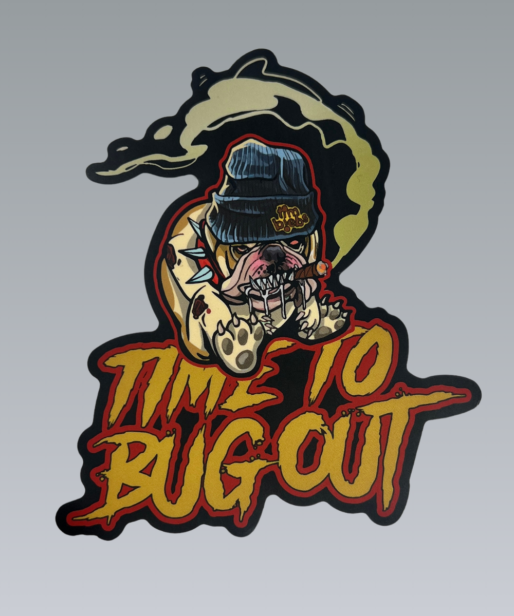 Time To Bug Out Sticker