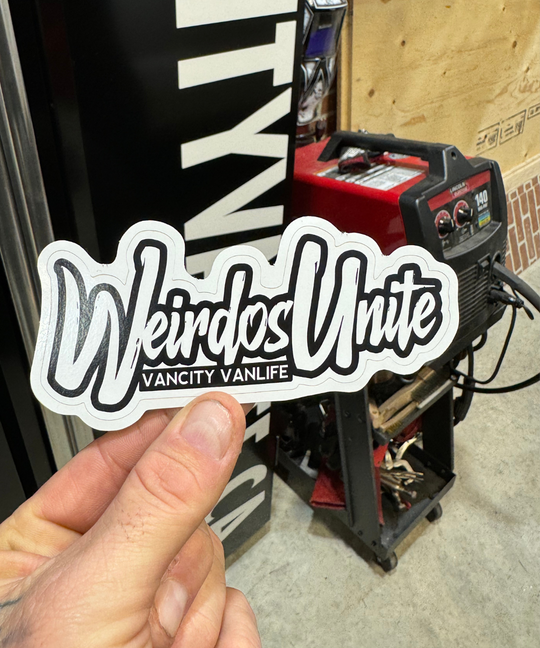 Weirdos Unite Sticker